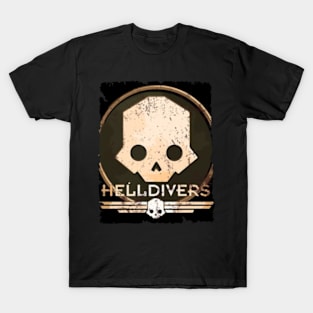 HELLDIVERS 2 MERCH VTG T-Shirt